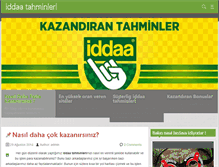 Tablet Screenshot of iddaauzmani.net